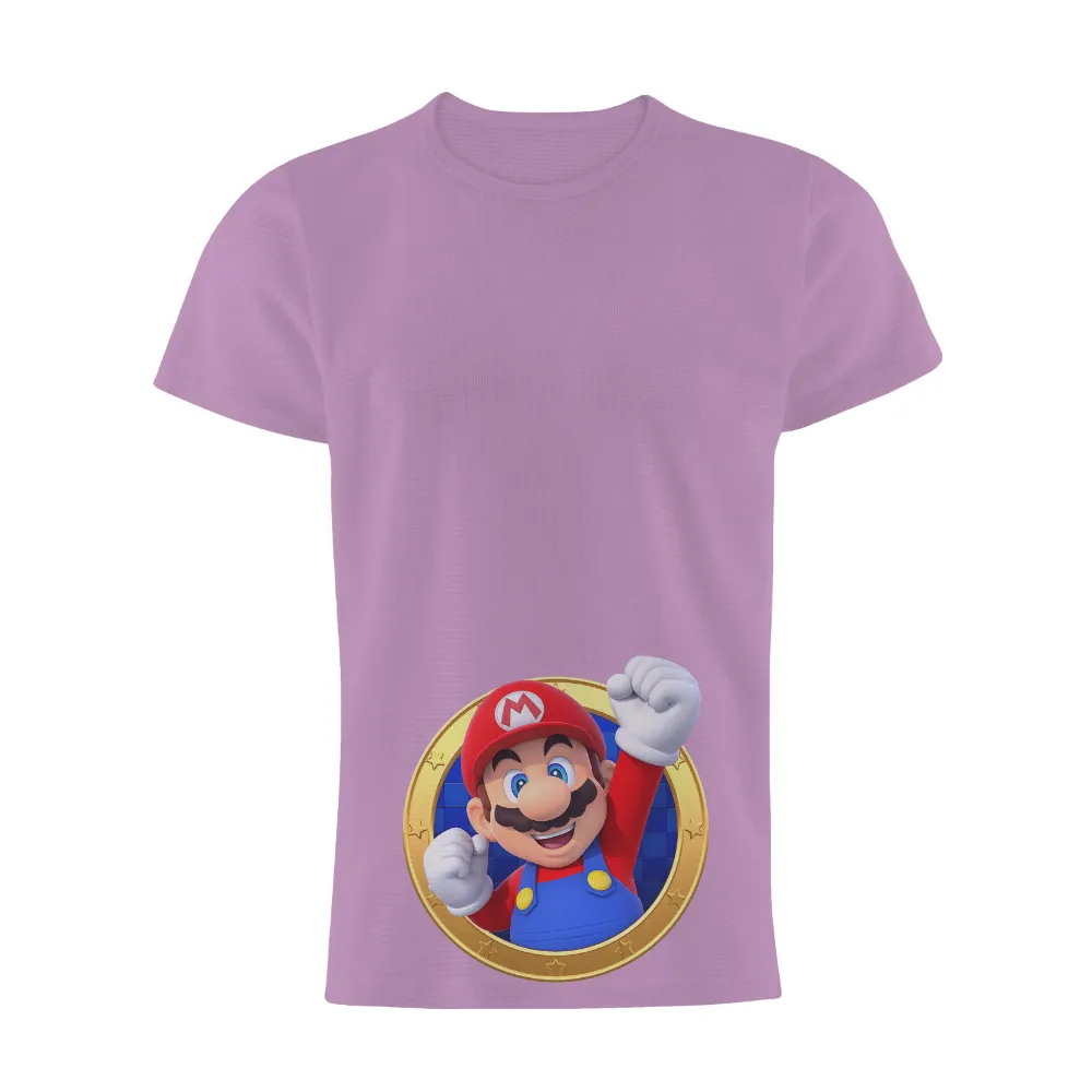 Custom T-Shirt Printing: Celebrate Adventure with Mario|adventure time dancing with monsters shirt