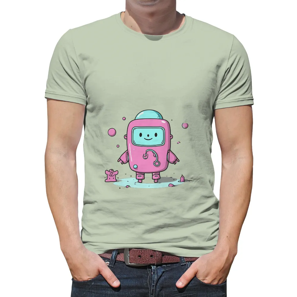 Custom T-Shirt Printing: Pink Astronaut Zuri - Space Exploration and Joy|adventure time dancing with monsters shirt