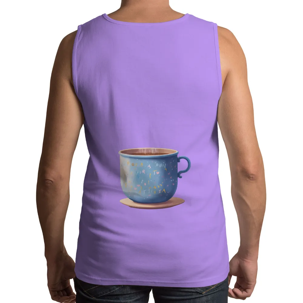 T-Shirt Printing: Embrace Life's Whimsical Moments with a Cup of Coffee|valentines love shirt