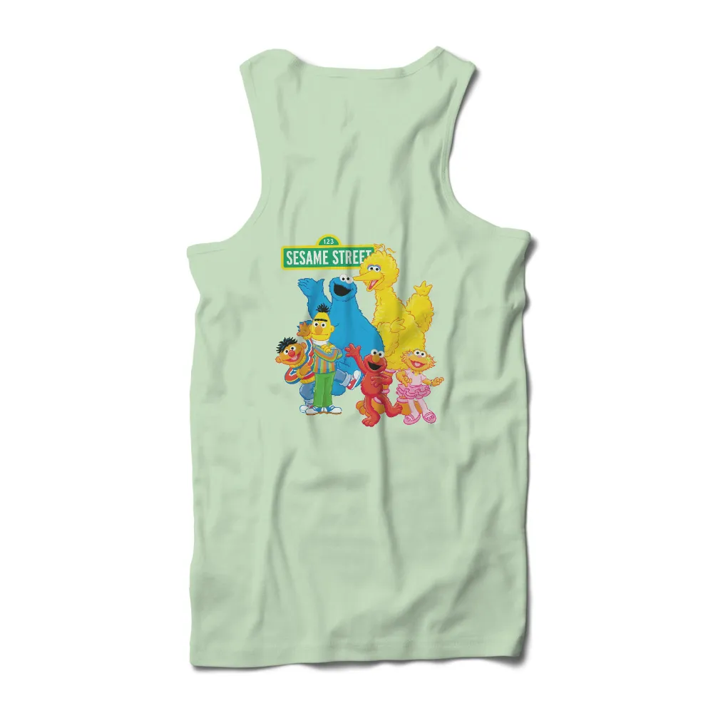 Custom Tee Shirts: Sesame Street Characters Spread Joy|cookie monster red sox shirt