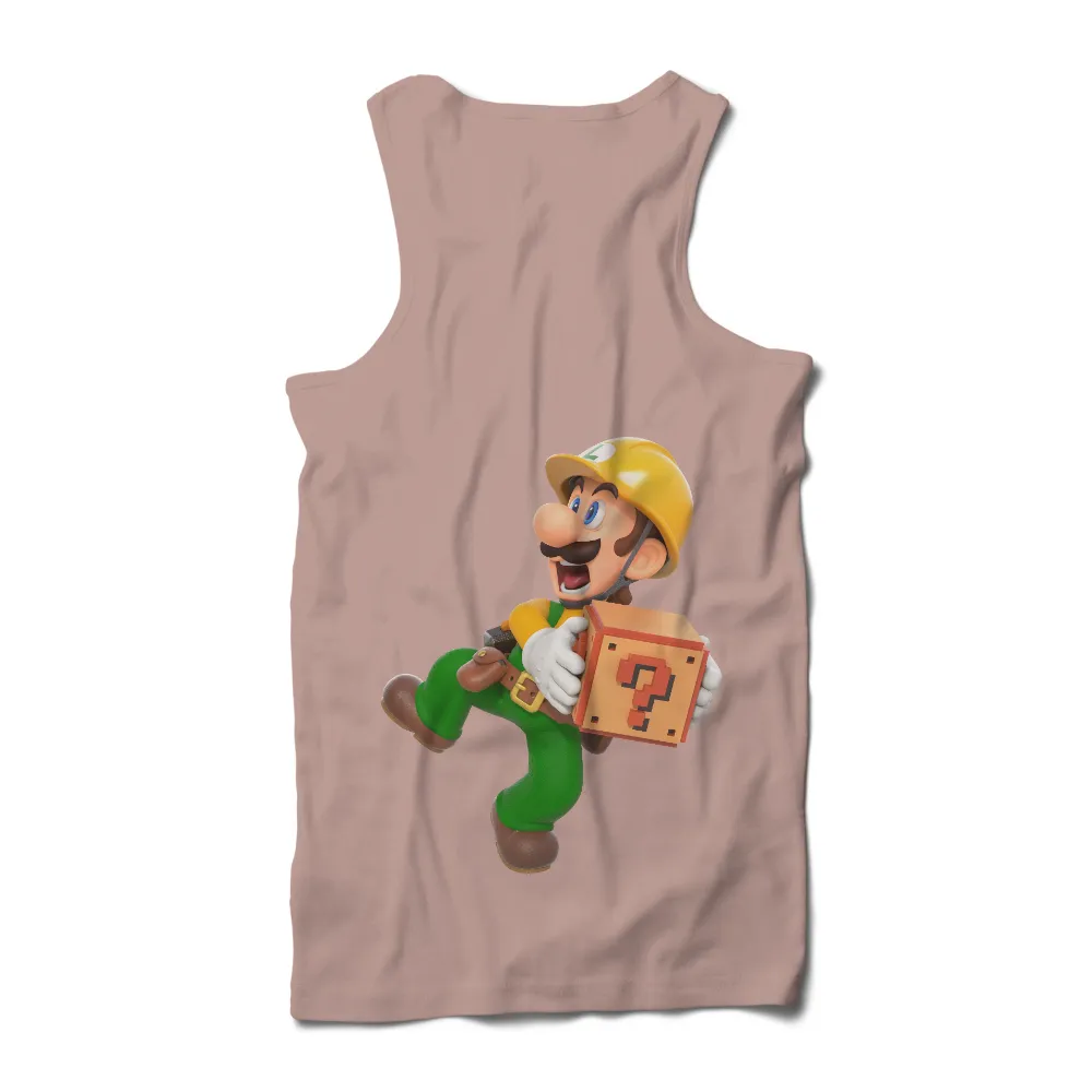 Tee Shirt Printing: Luigi's Adventure in Gaming|adventure time dancing with monsters shirt