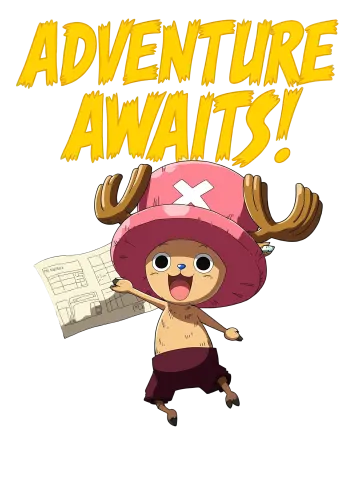 Adventure Awaits! - one piece chopper shirt