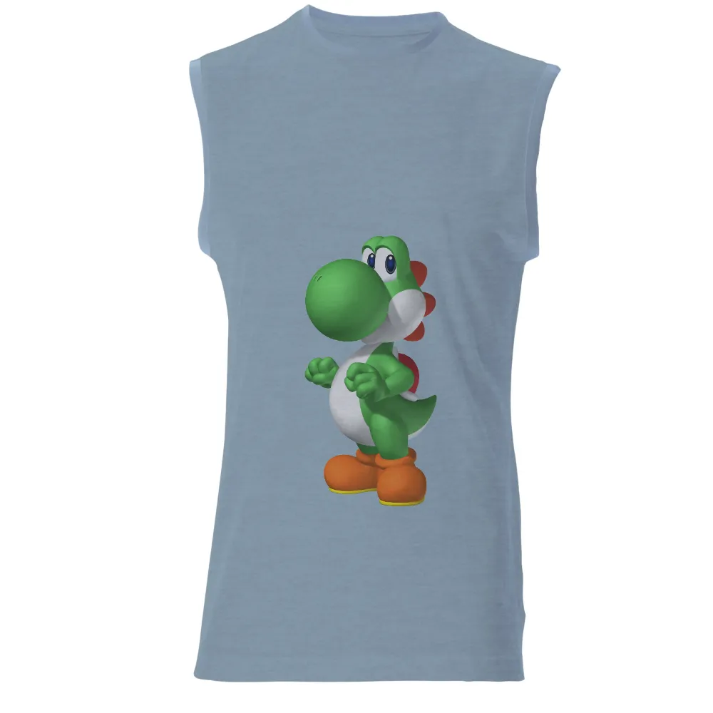 Graphic Tees: Yoshi Adventure - Nostalgic Gaming Tribute|retro duck t shirts