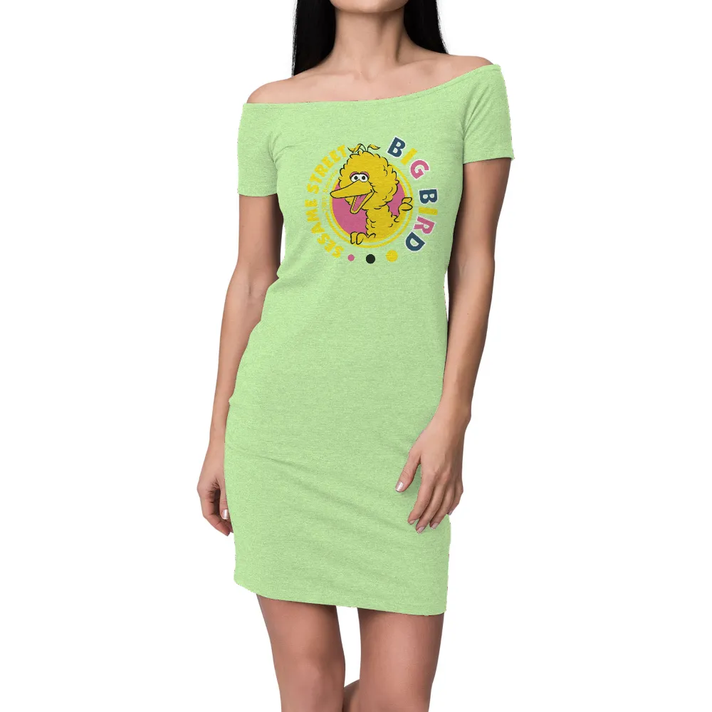 Custom Tee Shirts: Celebrate Childhood Nostalgia with Sesame Street's Big Bird|mordor fun