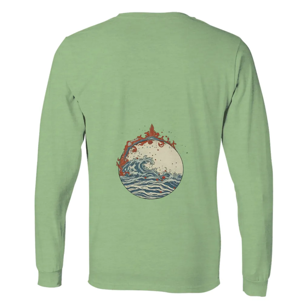 T-Shirts Design: The Power and Beauty of the Ocean|tommy bahama wave tropic t shirt