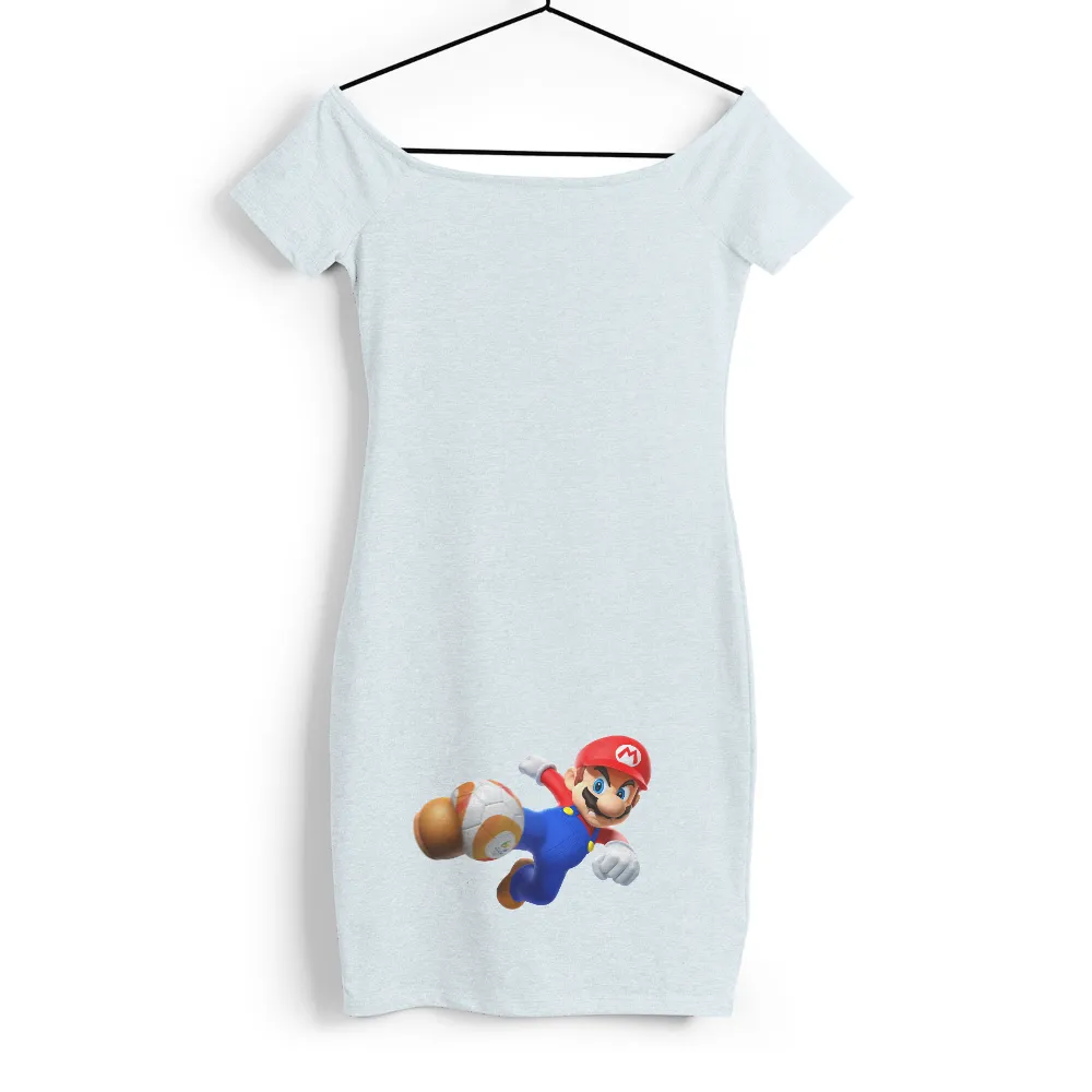 T-Shirts Design: Mario's Soccer Adventure|patent pending mario shirt