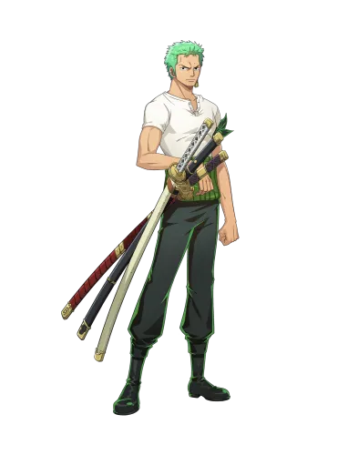 Zoro T-Shirts Design: Strength and Determination