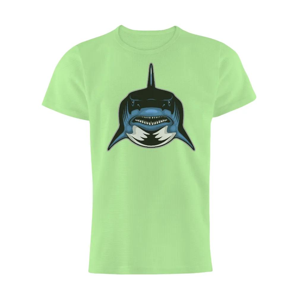 T-Shirt Printing: Mighty Shark - Power and Beauty in the Ocean|race marine essentials t shirt