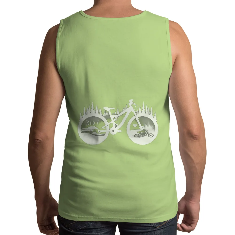 Custom T-Shirt Printing: Ride into Adventure with Nature's Beauty| mountains