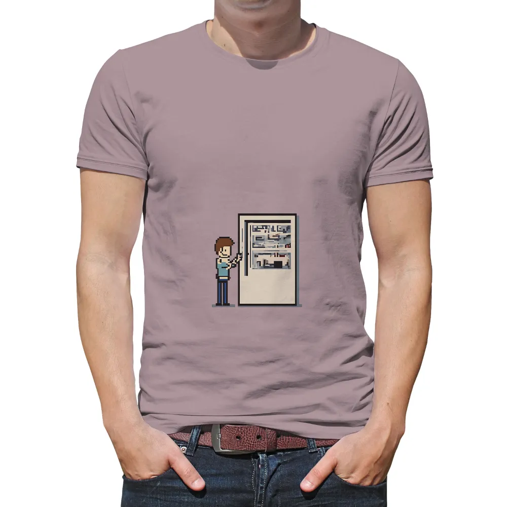 TShirt Printing: Pixel Art Adventure in Retro Gaming|nostalgia t shirts online