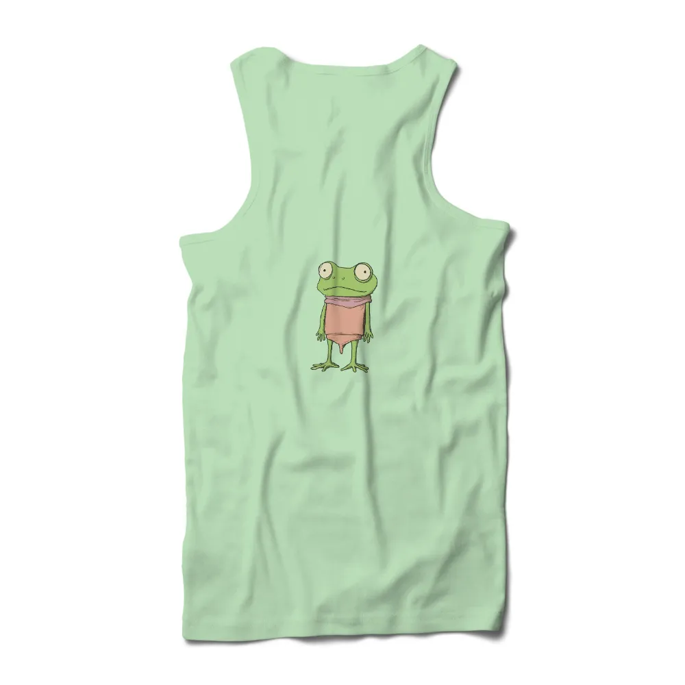 Frog in Pink Dress: Embrace Your Individuality with T-Shirt Printing|army frog shirt