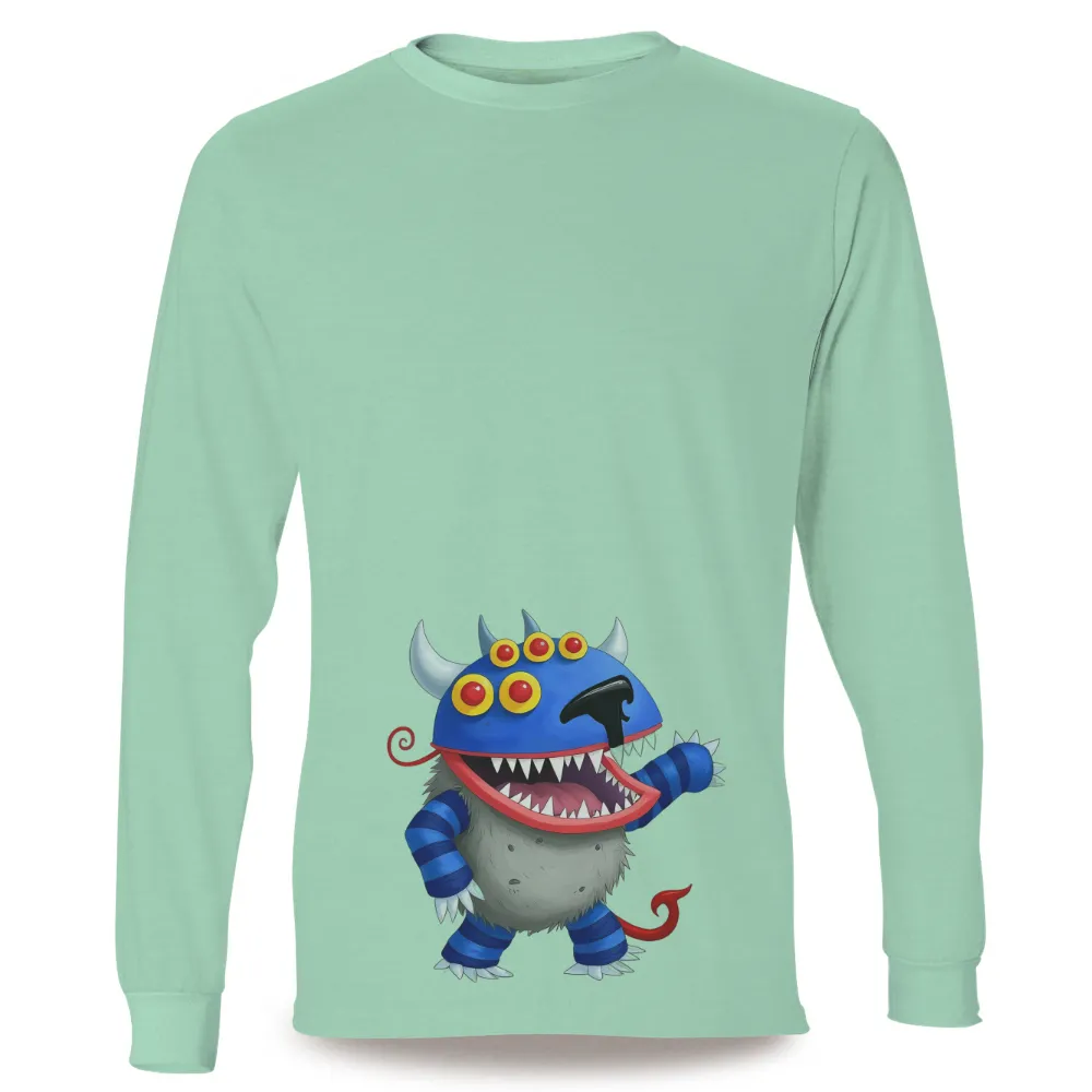 Graphic Tees: Whimsical Monster Adventure| Fun and adventure