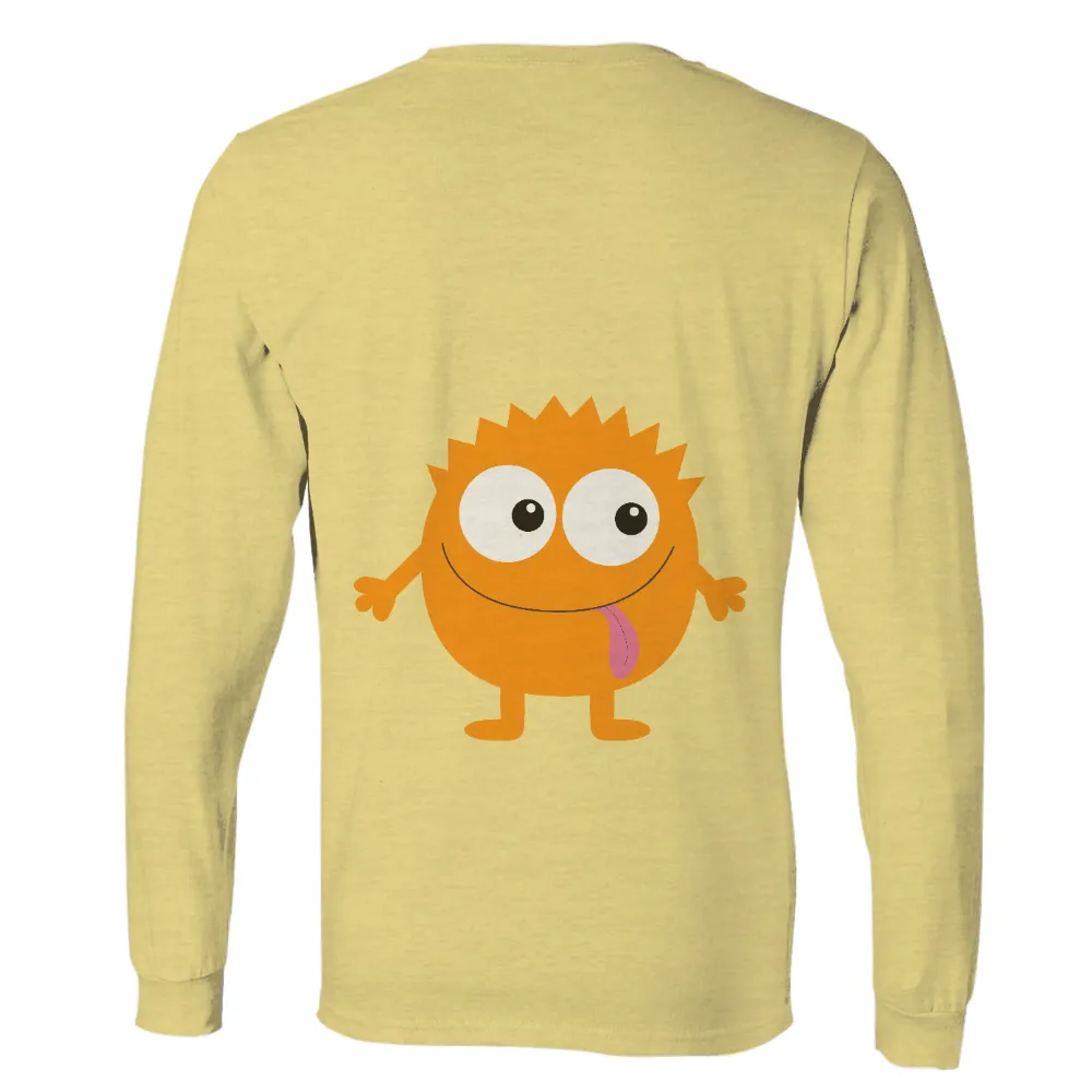 Graphic Tees: Zappy - The Joyful Orange Creature|music art love happiness t shirt