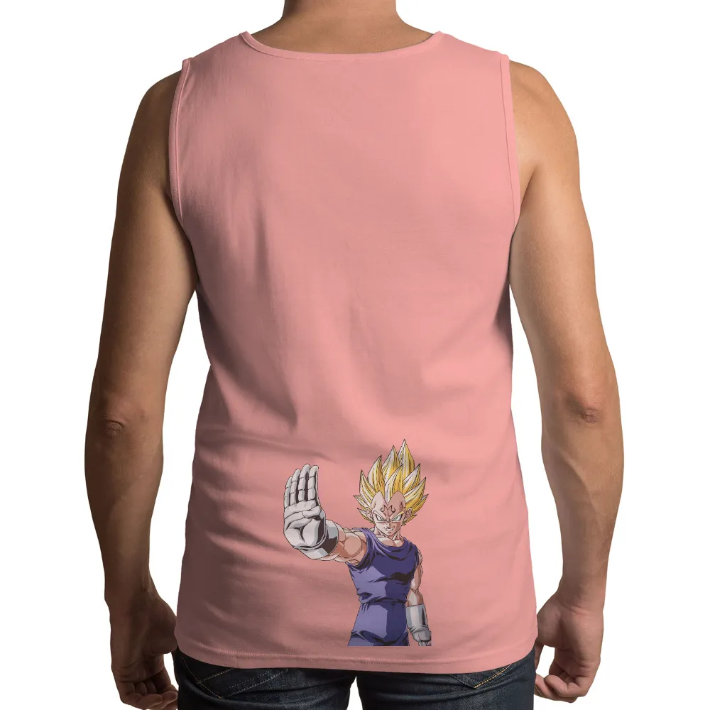 T-Shirt Printing: Super Saiyan Vegeta - Anime Power and Perseverance|vegeta no shirt