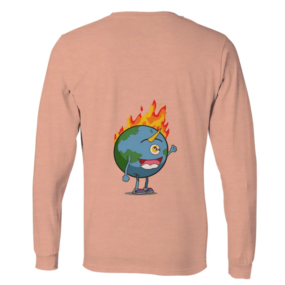 T-Shirts Design: Earthy's Call for Environmental Action|earth day tie dye shirt