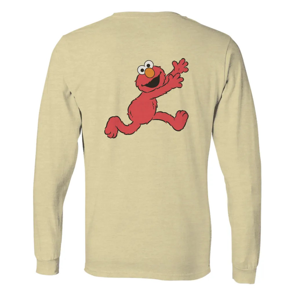 T-Shirts Custom: Spread Joy with Elmo, Sesame Street's Beloved Character|fun squad t shirt youtube