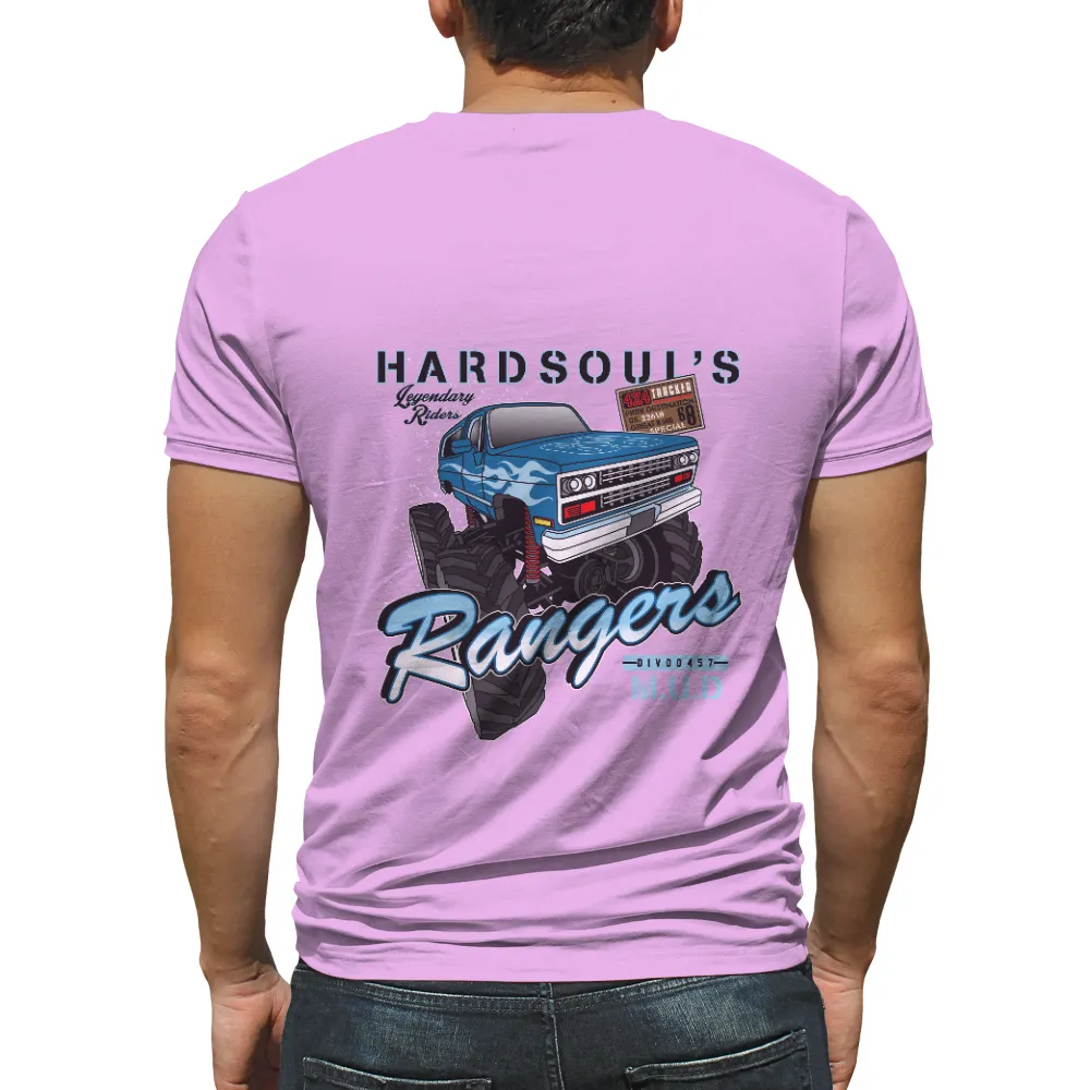 Tee Shirts Printed: Hard Soul's Rangers Monster Truck Adventure|beer hockey guns and freedom shirt