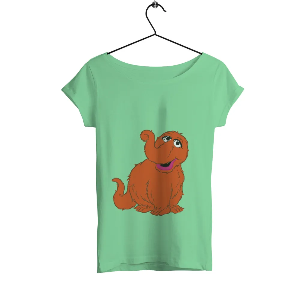 TShirt Design: Rumpus - A Joyful Childhood Companion|orange mona lisa shirt