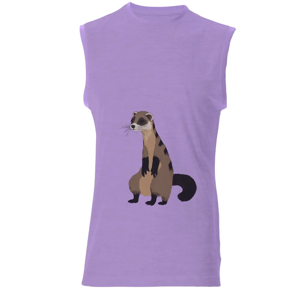 TShirt Printing: Felix the Ferret - Adventure and Curiosity|australian research and space exploration t shirt