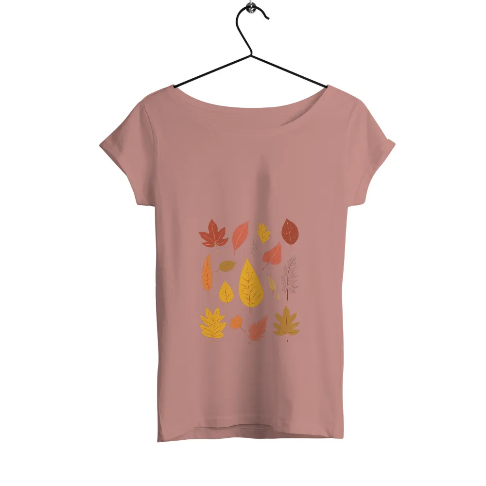 Tee Shirt Printing: Autumn Leaves - Nature's Cycle of Beauty| yellow aspen leaf