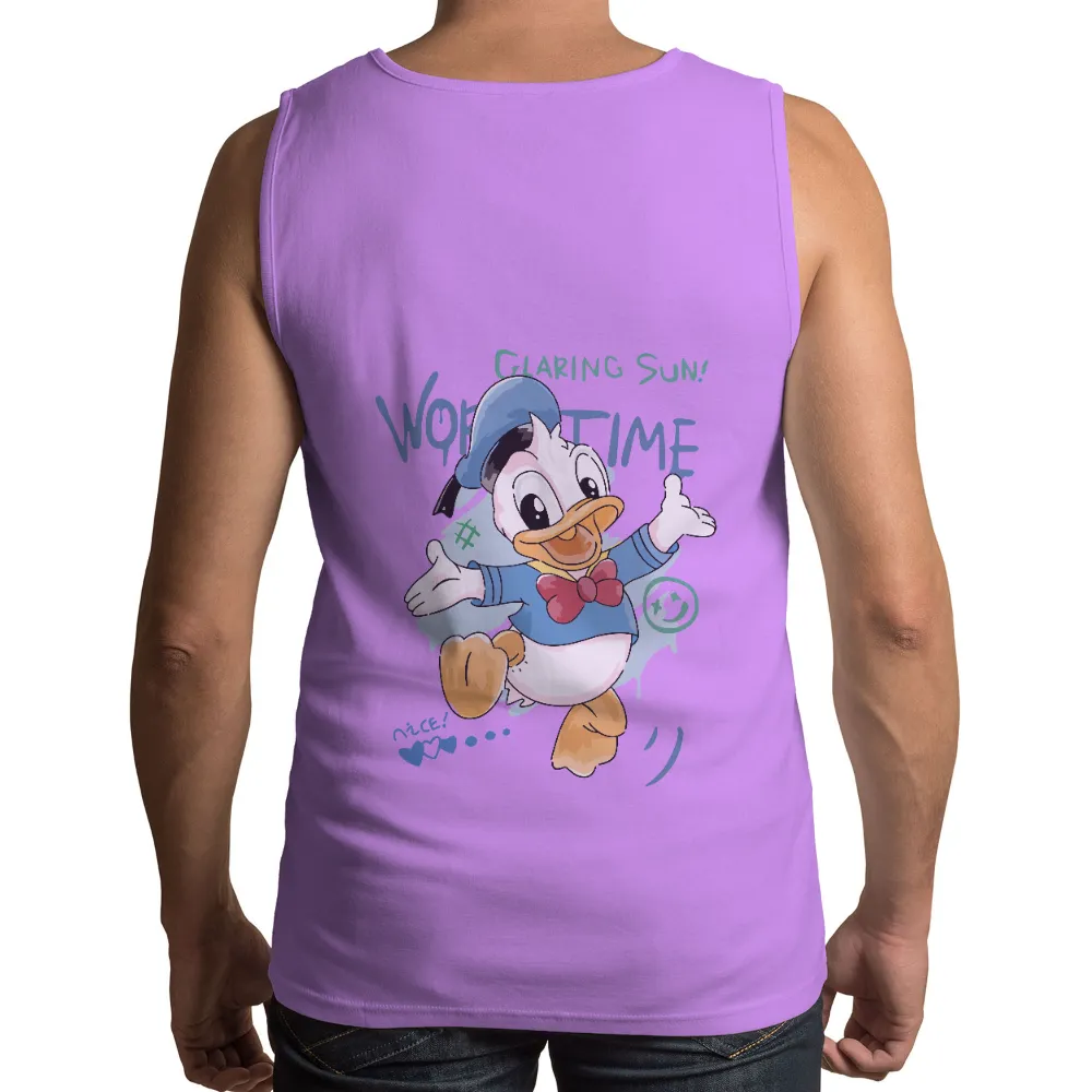 Donald Duck T-Shirts Pattern: Embrace Positivity and Energy|cartoon characters t shirts wholesale