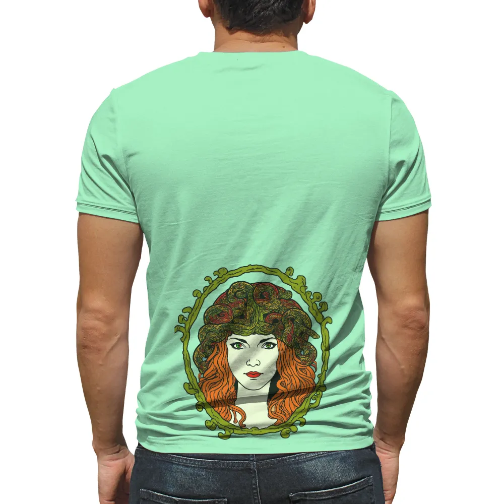 Shirts Graphic Tees: Embrace Your Inner Wisdom with Elara's Mythical Serpent Crown|zayde wisdom