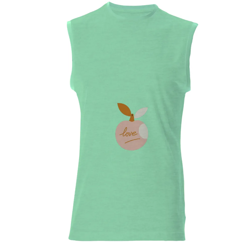 Custom Tee Shirts: Peach Love - Spread Positivity and Simple Joys|mike white jets t shirt