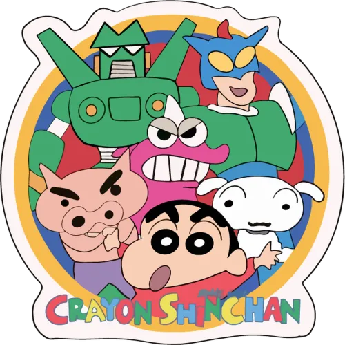 Tee Shirt Printing: Shin-chan and Friends Adventure