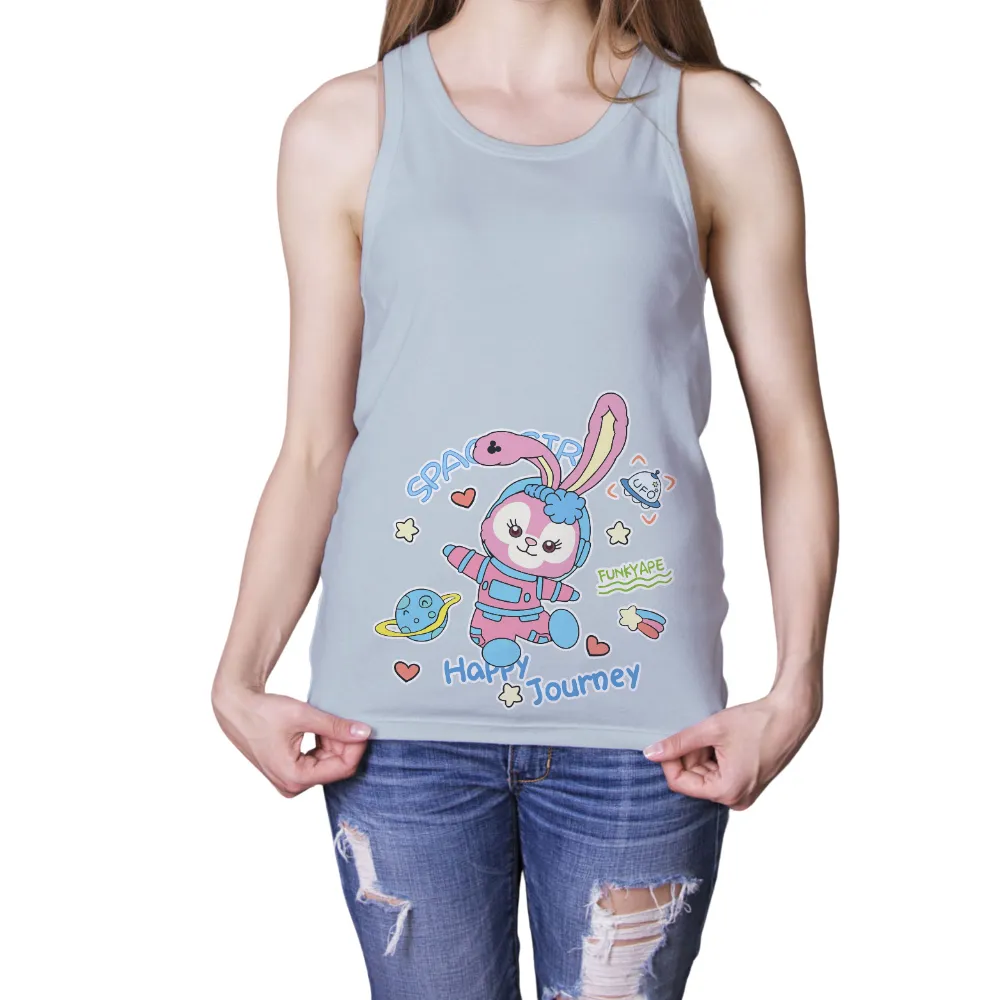 T-Shirts Design: Luna's Happy Space Adventure|no bunny loves you like jesus shirt