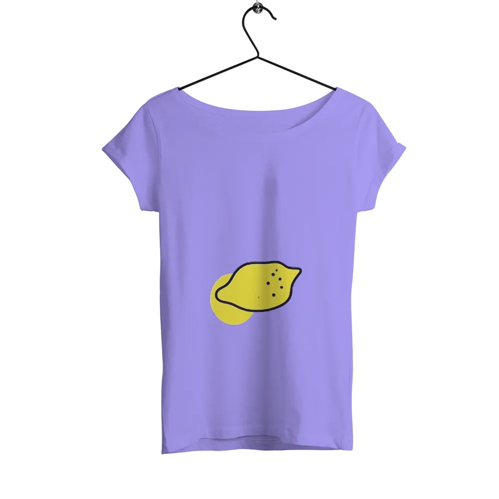 Graphic Tees: Vibrant Lemon Slices for Fresh Summer Vibes| Reminiscent of sunny days