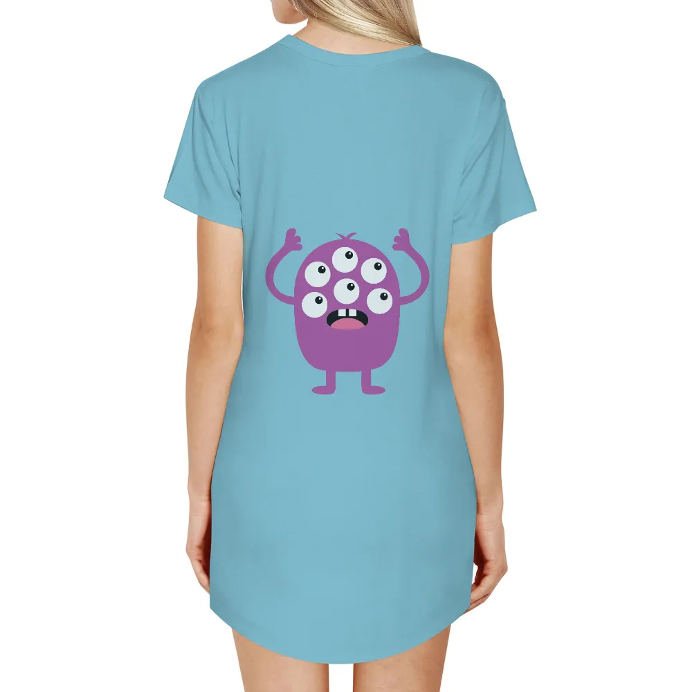 Zorblatt: A Quirky Monster T-Shirt Design|cute valentine shirts for women