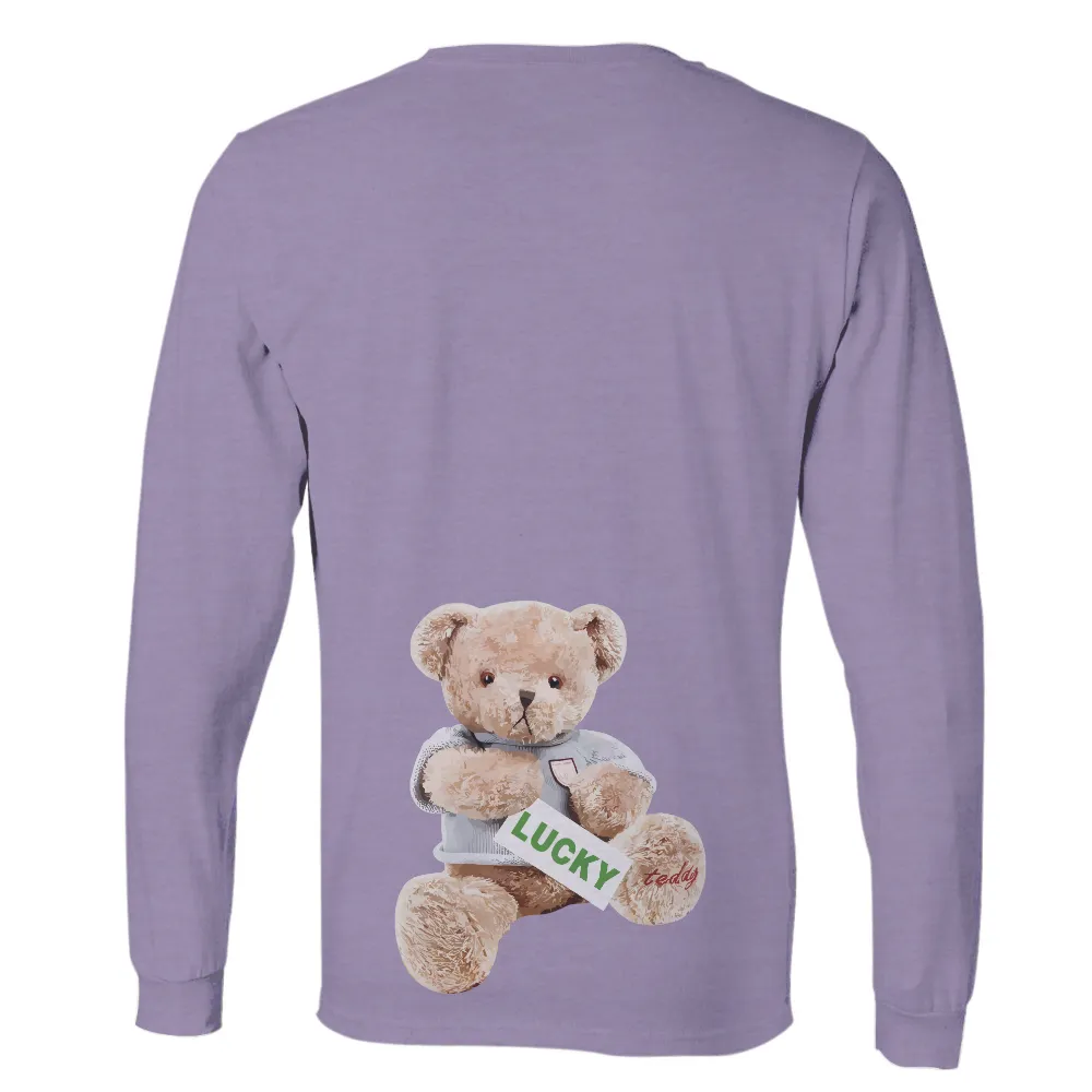 Lucky Teddy Bear T-Shirt Printing: Embrace Comfort and Positivity|honor the gift lucky hand t shirt