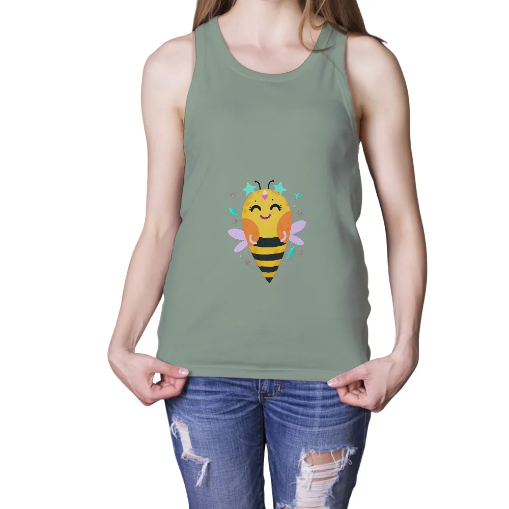 Graphic Tees: Whimsical Bee Spread Happiness and Positivity|dallas stars goalie