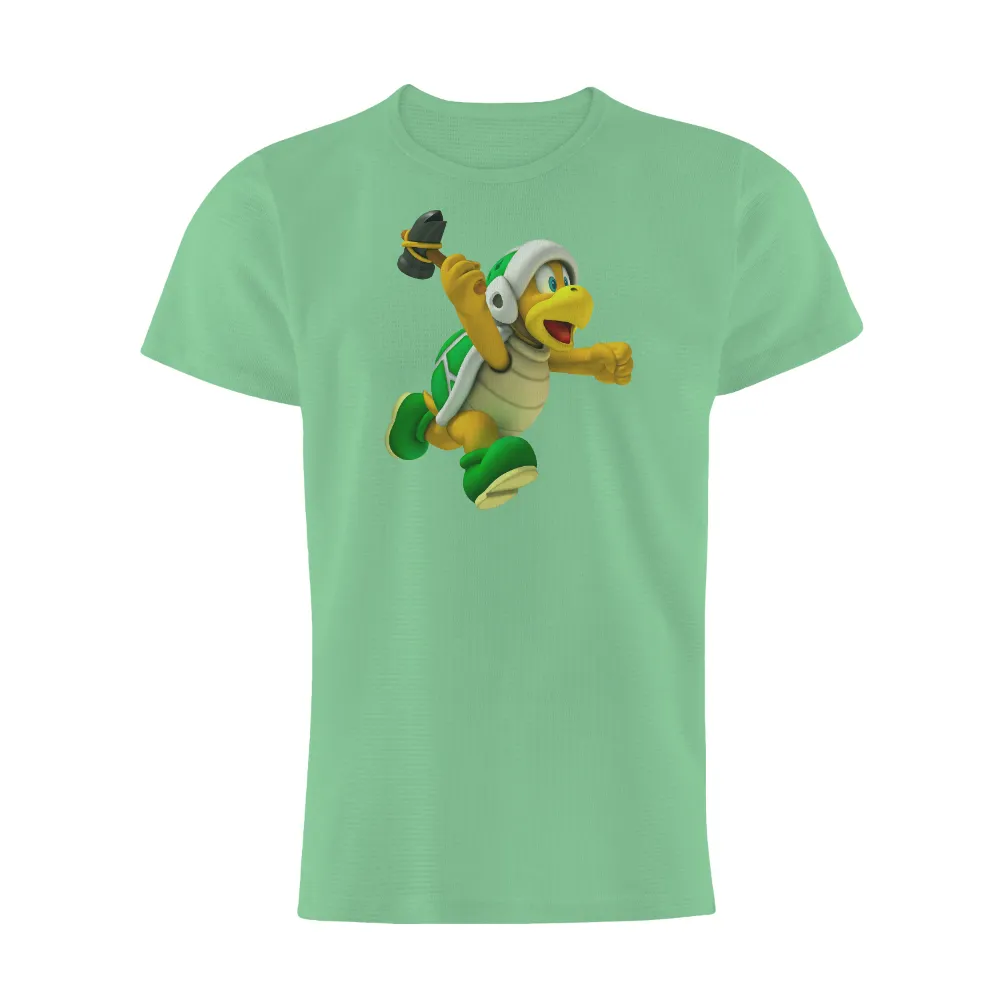 T-Shirts Design: Retro Gaming Adventure with Koopa Troopa|score draw england 70 black out retro home shirt