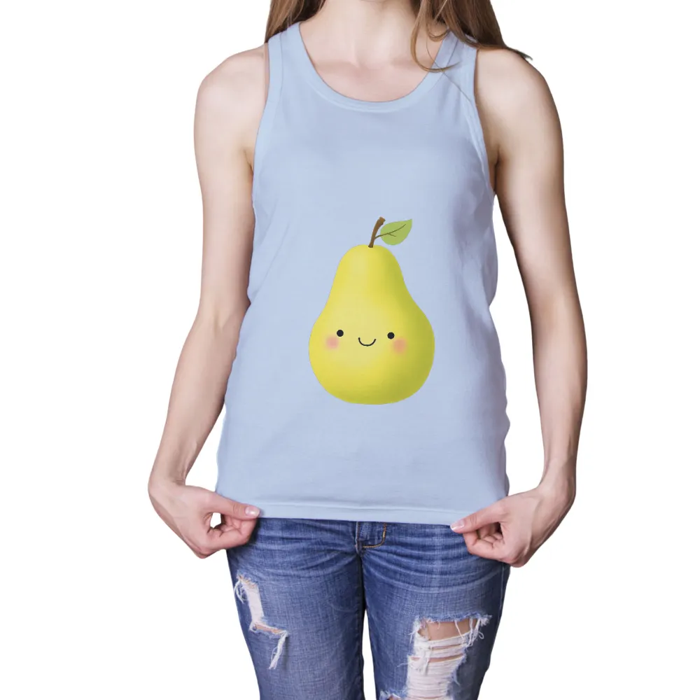 Tee Shirt Printing: Embrace Joy with Pearly the Pear|mardi gras shirts cute