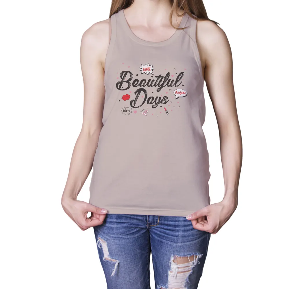 Shirts Graphic Tees: Beautiful Days with Magic Lipstick|happy mother's day shirt ideas