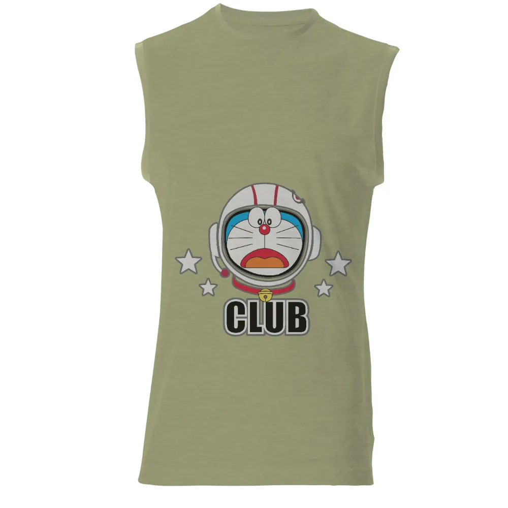 Customized Tee Shirts: Doraemon Astronaut Club - Anime Adventure|hellfire club shirt animal crossing