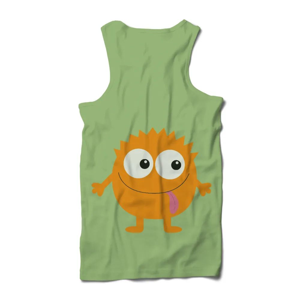 Graphic Tees: Zappy - The Joyful Orange Creature|orange army t shirt max