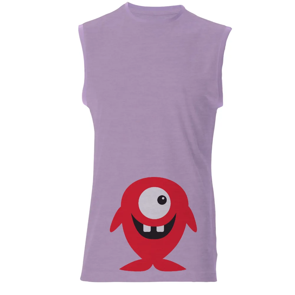 Shirts Graphic Tees: Spread Joy with Reddy the One-Eyed Monster|roblox among us t shirt red