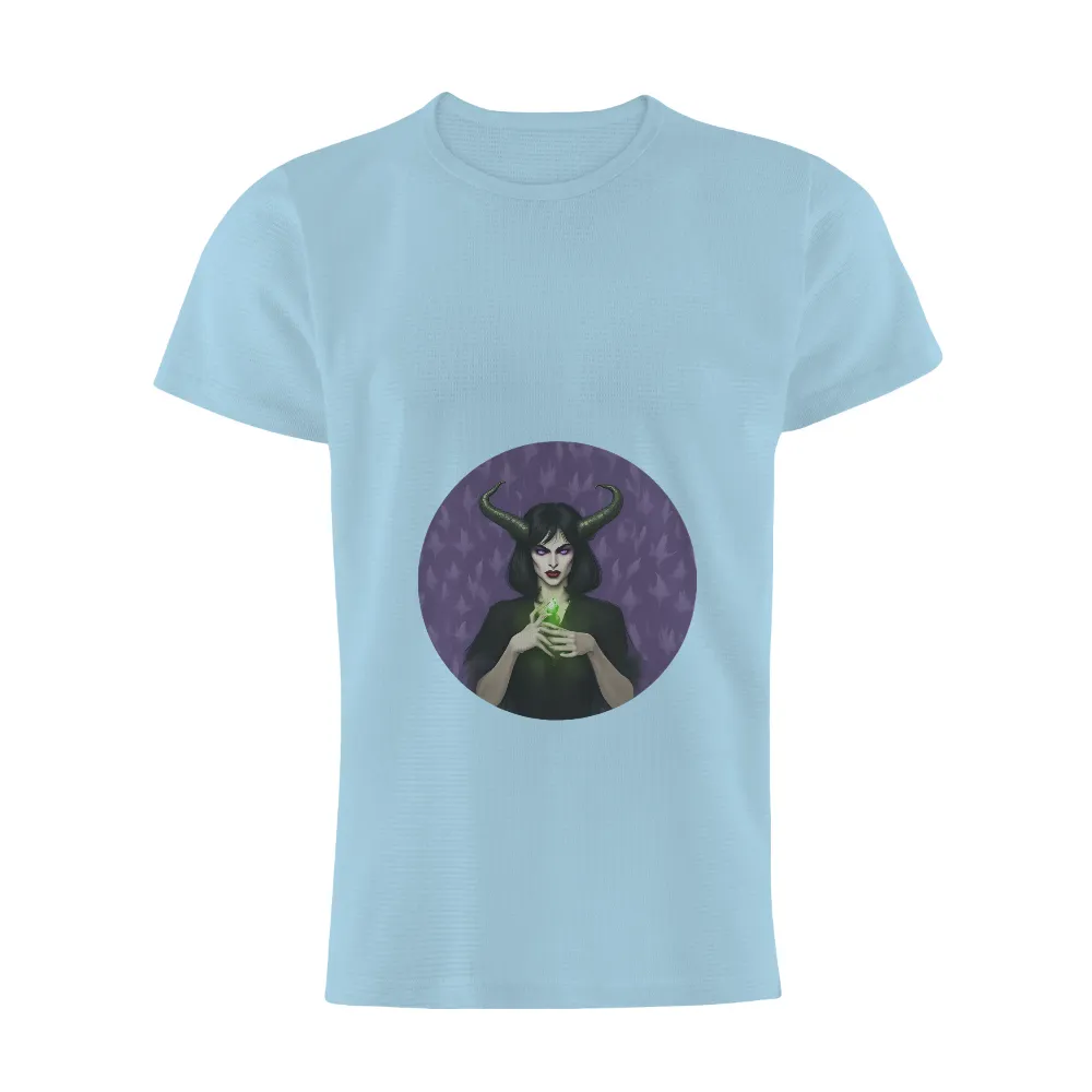 T-Shirts Design: Embrace the Enchantment with Maleficent|fantasy football goat shirt