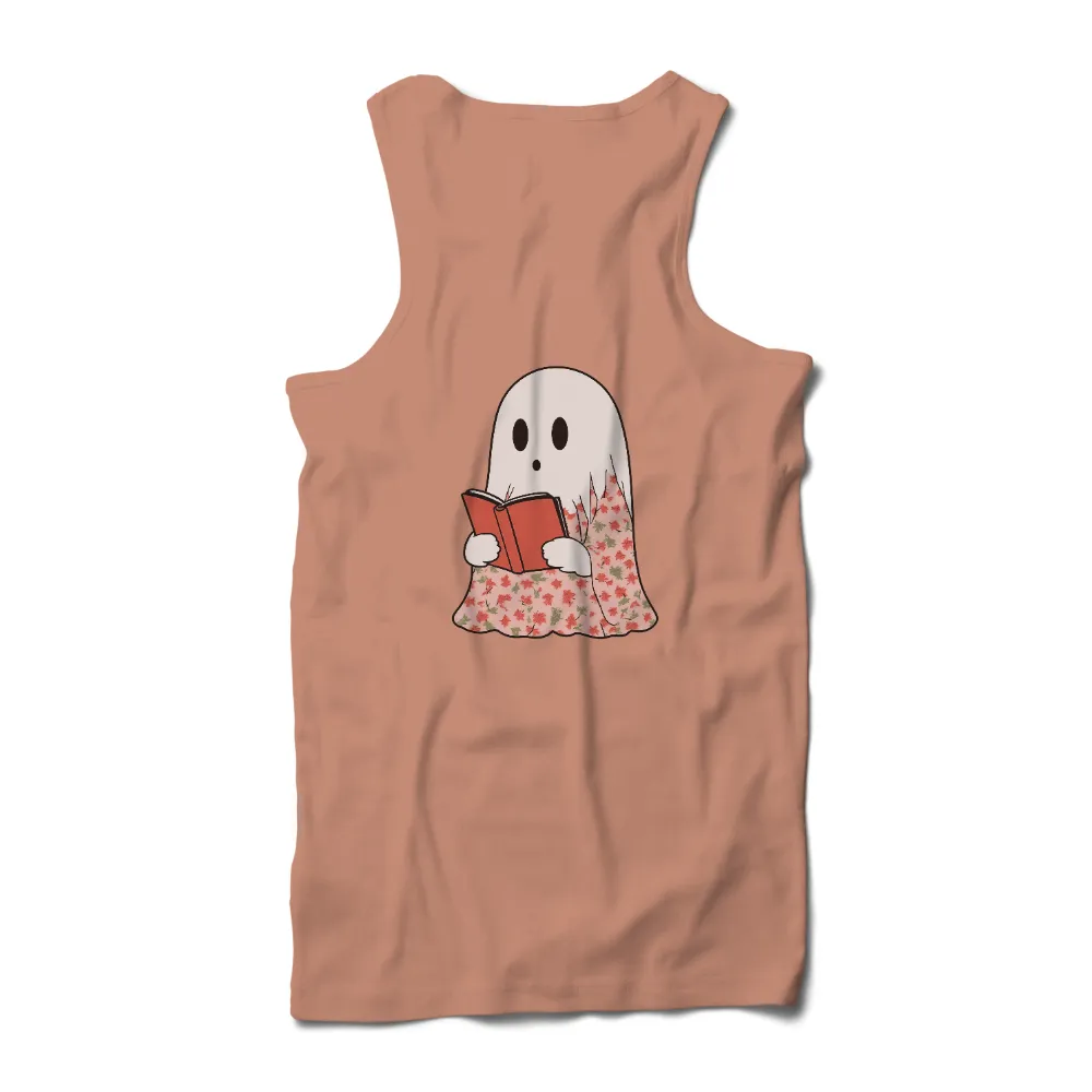 Custom T-Shirt Printing: Whisp the Literary Ghost|art t shirt design vintage