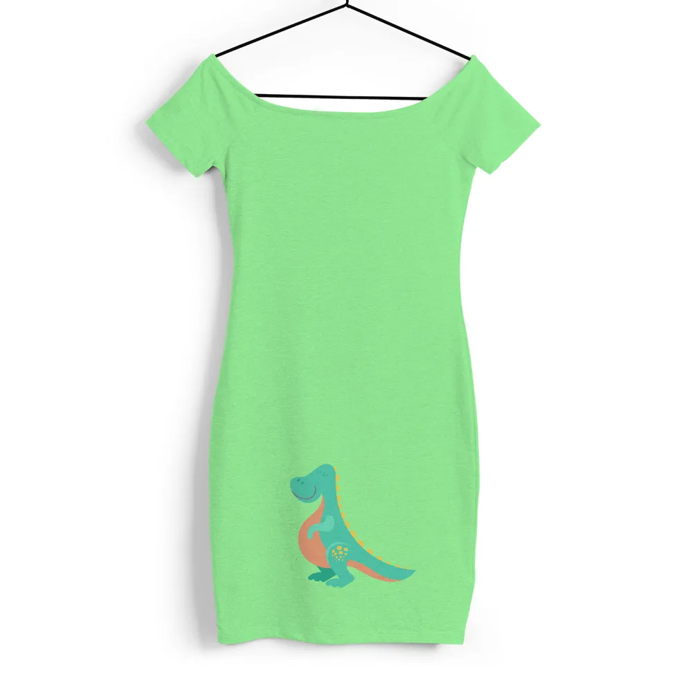 Customized Tee Shirts: Spread Joy with Friendly Dino|dinosaur bunny shirt