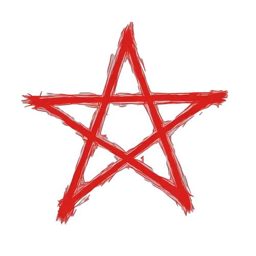 T-Shirts Custom: Embrace Your Journey with the Pentagram Symbol