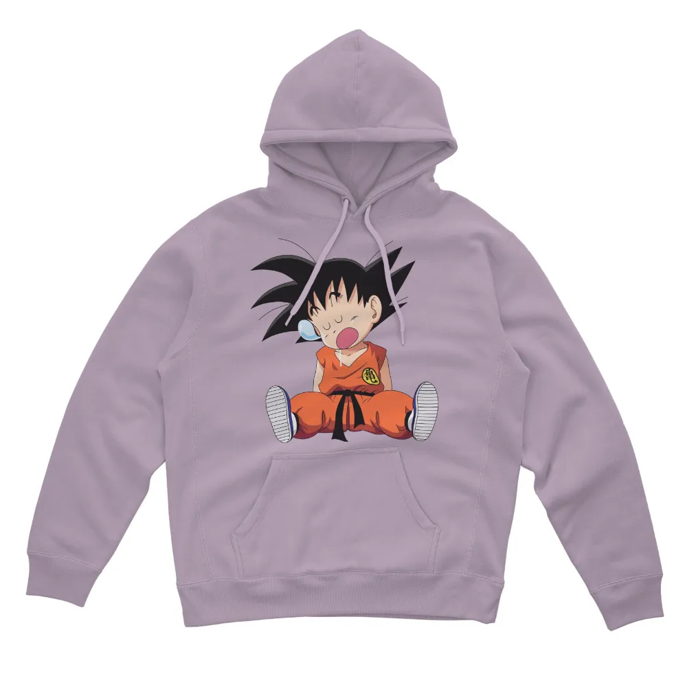 T-Shirts Custom: Goku's Playful Moment - Anime, Martial Arts, Bubble Gum Fun|fun squad t shirt youtube