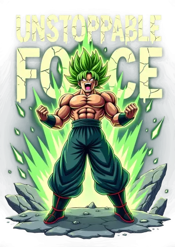 Unstoppable Force - dragon ball z shirt