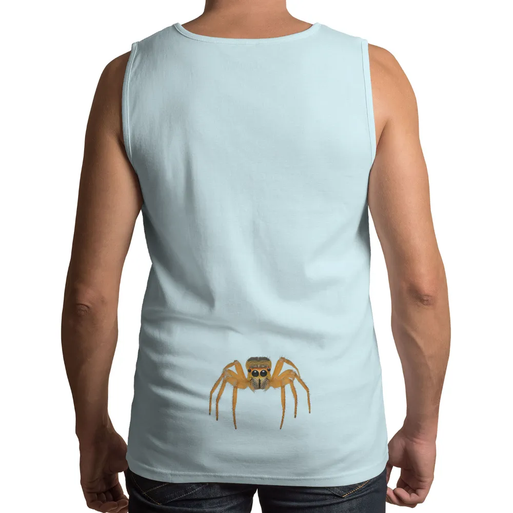 Jumping Spider TShirt Printing: Nature Meets Art|men have made a lot of bad art shirt