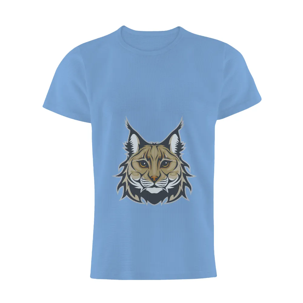 Shirts Graphic Tees: Lynx Power - Minimalist Artistic Design|endor forest summer camp shirt