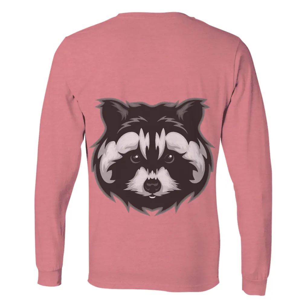 Custom T-Shirt Printing: Remy the Resilient Raccoon - Artistic Urban Design|t shirt roblox black and white