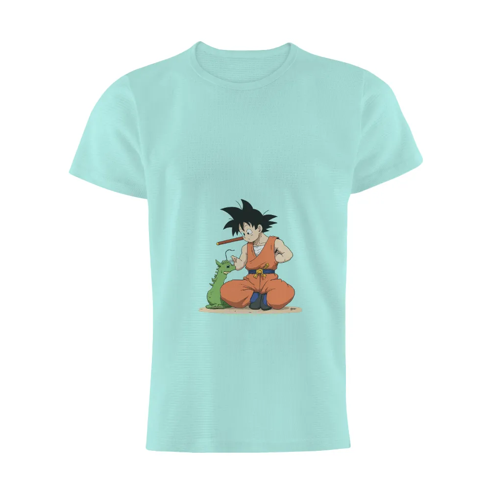 T-Shirts Custom: Goku and Dragon - Anime Adventure|goku power mode t shirt