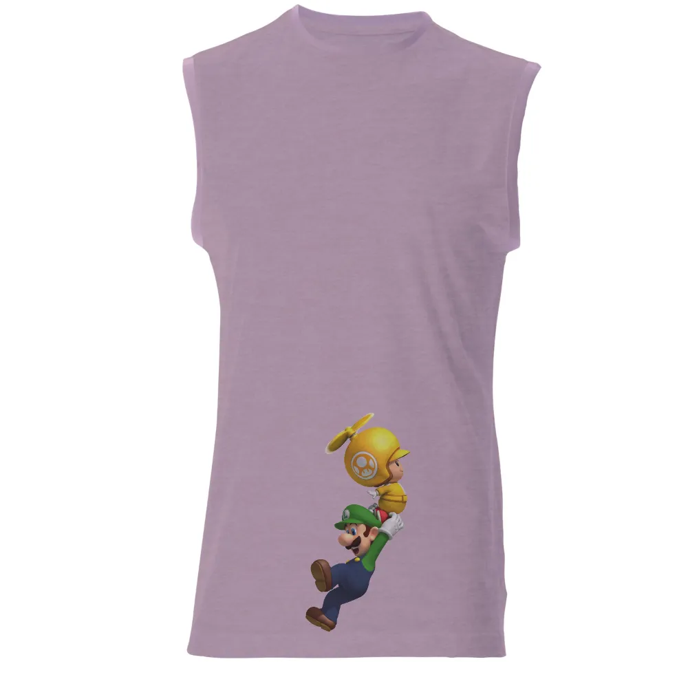 T-Shirts Design: Luigi & Toad - Friendship and Adventure|adventure time shirt sex